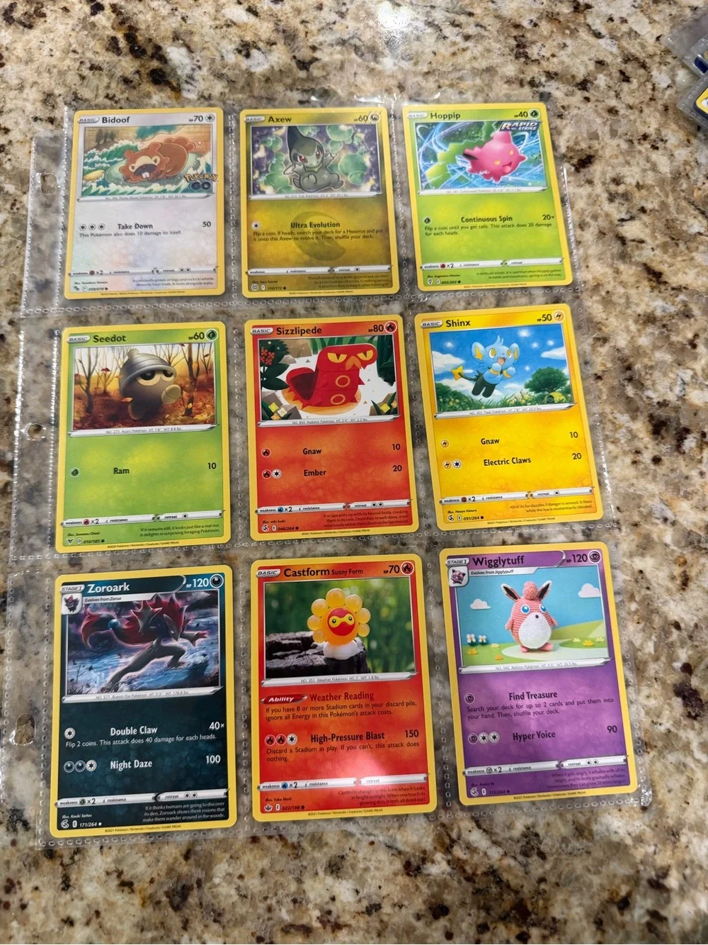 Pokémon Card Collection Binder Lot – 180+ Cards – Pokémon GO, McDonald’s, Holos